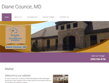 Tablet Screenshot of councemd.com